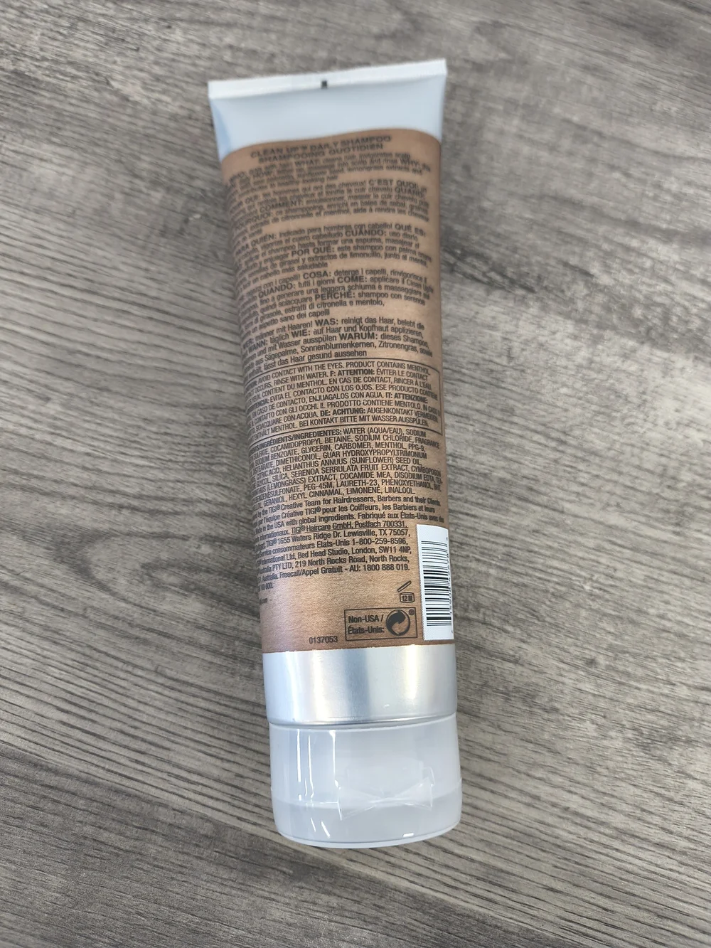 TIGI daily shampoo